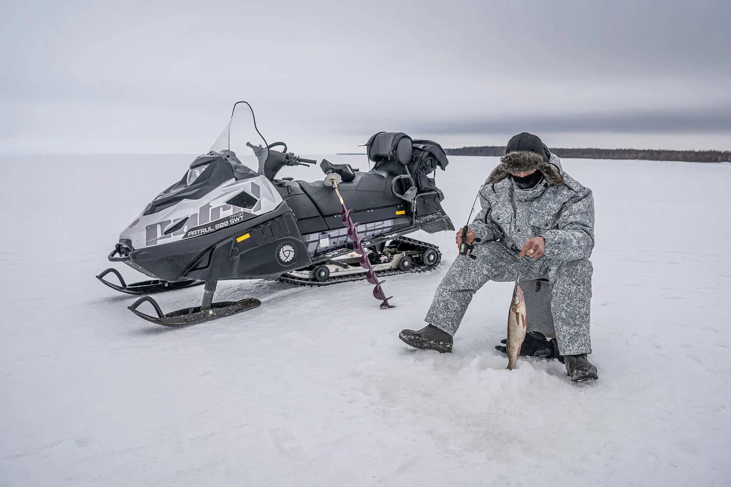 Купить Снегоход РУССКАЯ МЕХАНИКА Tayga Patrul 800 SWT в Москве фото4