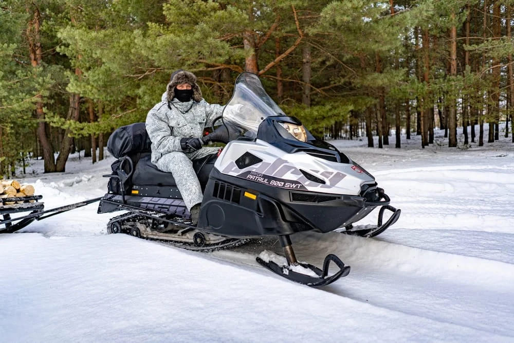 Купить Снегоход РУССКАЯ МЕХАНИКА Tayga Patrul 800 SWT в Москве фото3