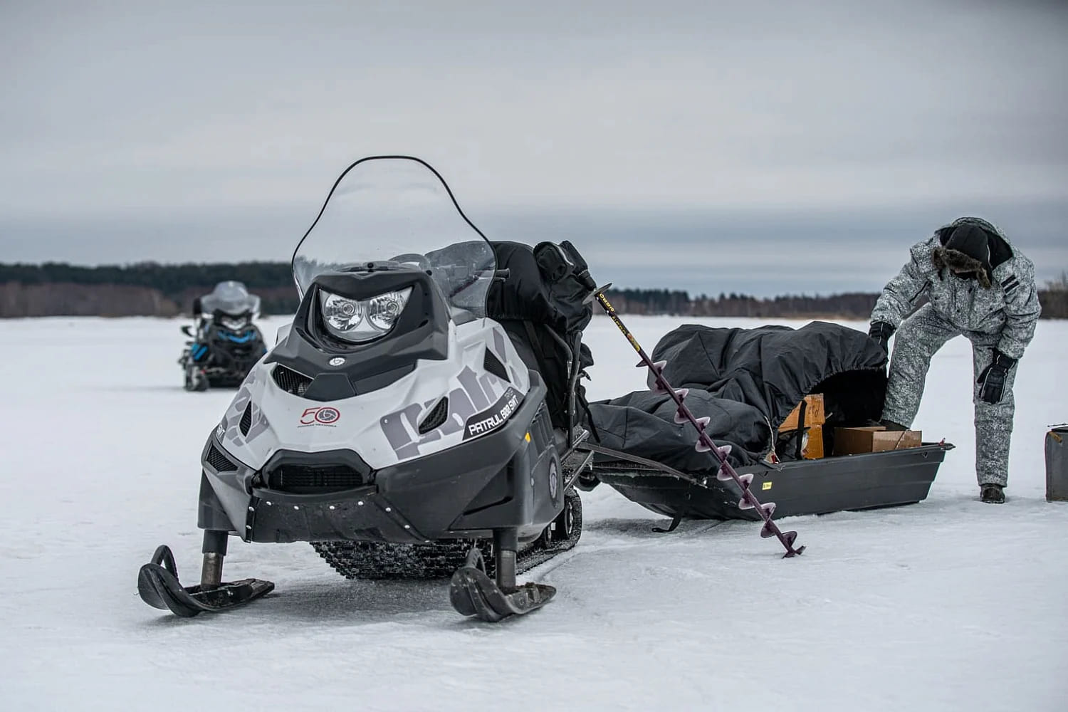 Купить Снегоход РУССКАЯ МЕХАНИКА Tayga Patrul 800 SWT в Москве фото6