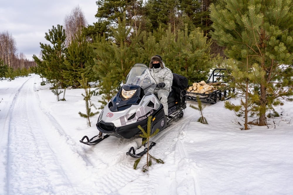 Купить Снегоход РУССКАЯ МЕХАНИКА Tayga Patrul 800 SWT в Москве фото2