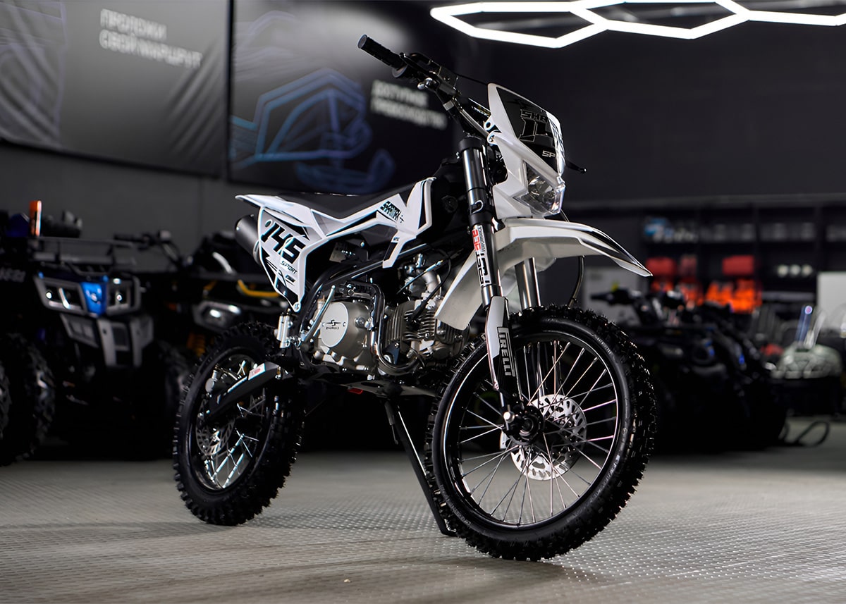 Купить Мотоцикл питбайк SHARMAX Sport 145 в Москве фото16