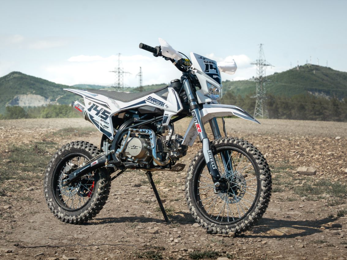 Купить Мотоцикл питбайк SHARMAX Sport 145 в Москве фото23