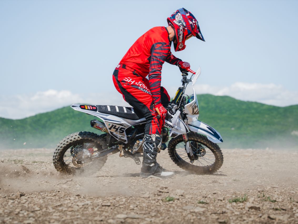 Купить Мотоцикл питбайк SHARMAX Sport 145 в Москве фото38