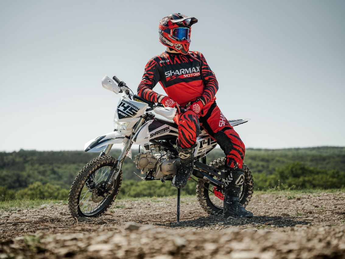 Купить Мотоцикл питбайк SHARMAX Sport 145 в Москве фото39