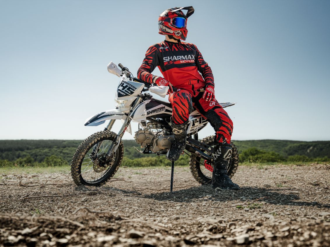 Купить Мотоцикл питбайк SHARMAX Sport 145 в Москве фото40