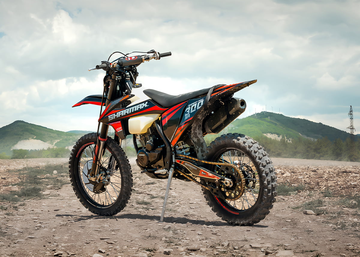 Купить Мотоцикл кроссовый эндуро SHARMAX Expert Air 300 в Москве фото37