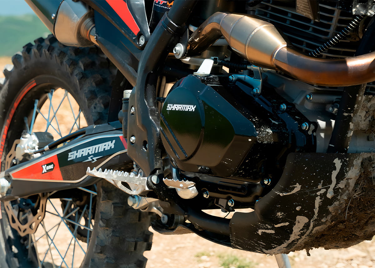 Купить Мотоцикл кроссовый эндуро SHARMAX Expert Air 300 в Москве фото43