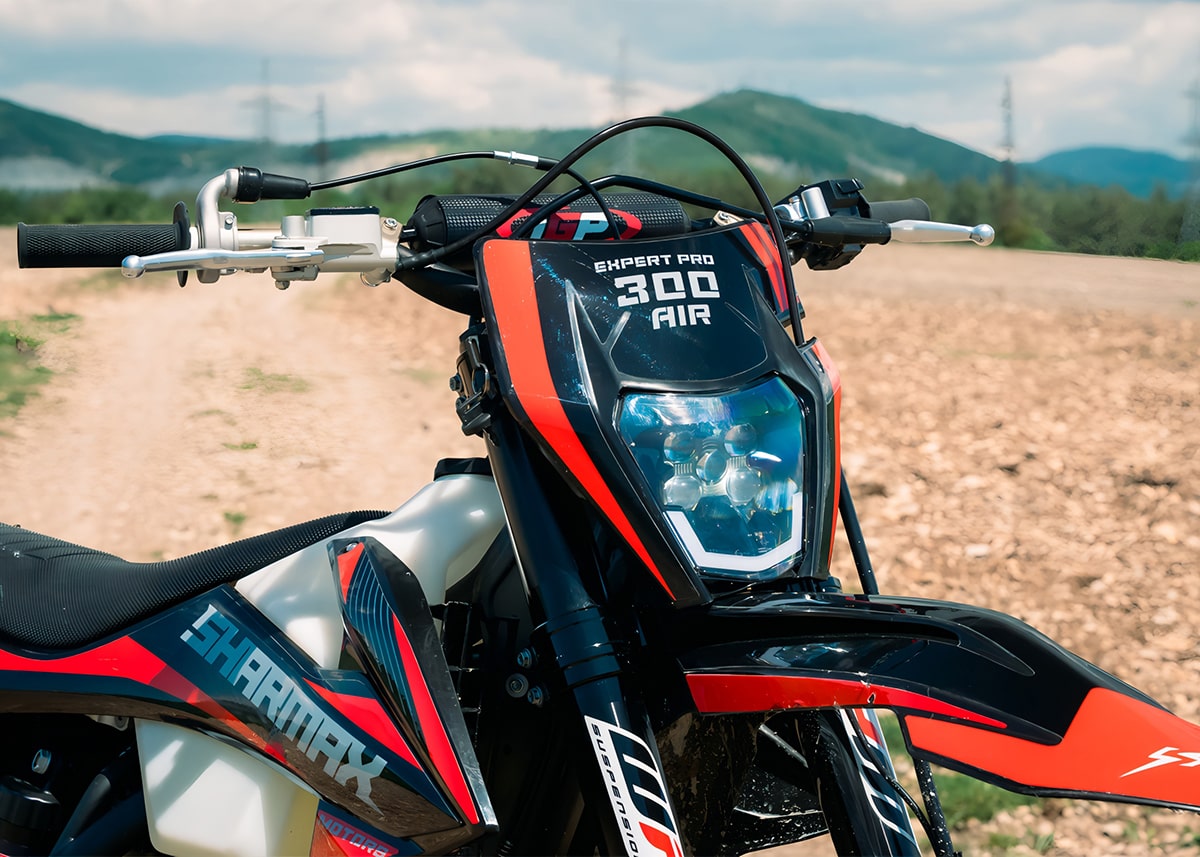 Купить Мотоцикл кроссовый эндуро SHARMAX Expert Air 300 в Москве фото44