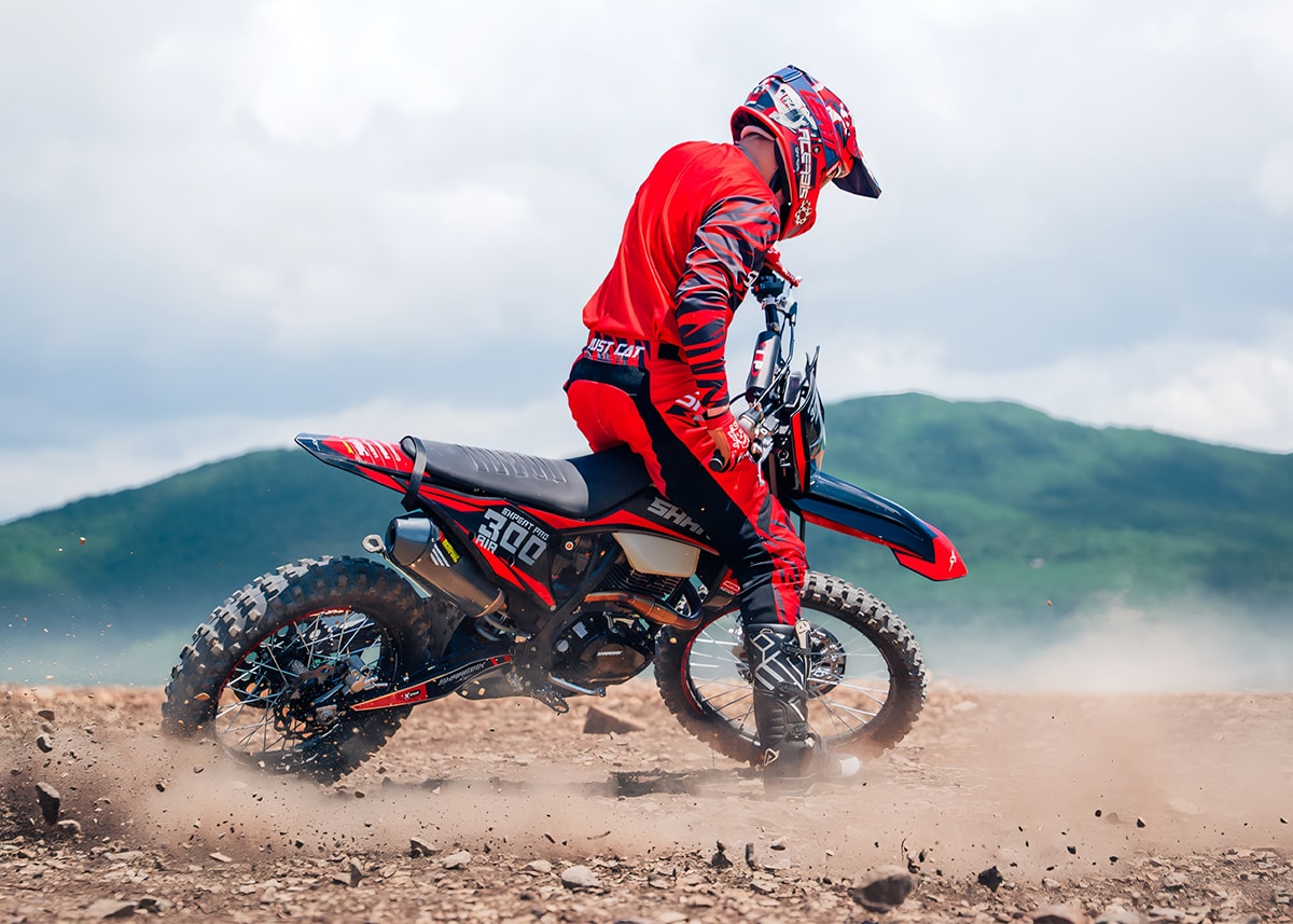 Купить Мотоцикл кроссовый эндуро SHARMAX Expert Air 300 в Москве фото48