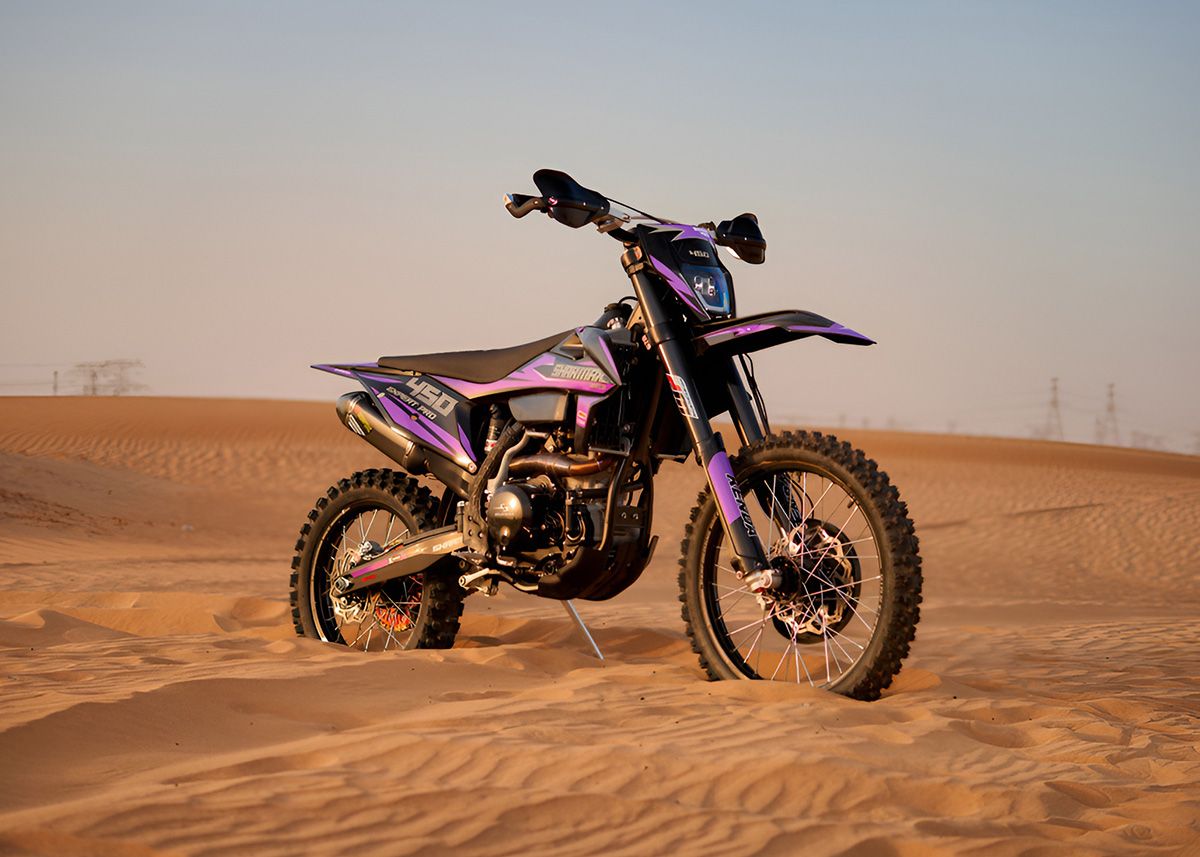 Купить Мотоцикл кроссовый эндуро SHARMAX Expert 450 в Москве фото24