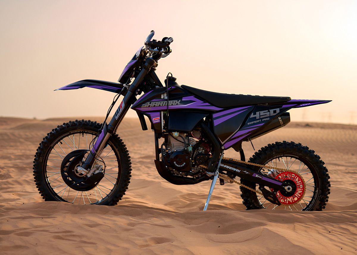 Купить Мотоцикл кроссовый эндуро SHARMAX Expert 450 в Москве фото25
