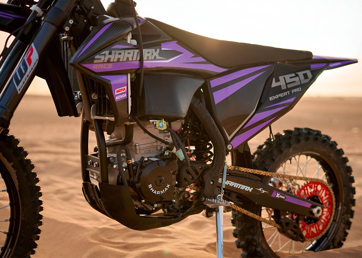 Купить Мотоцикл кроссовый эндуро SHARMAX Expert 450 в Москве фото29