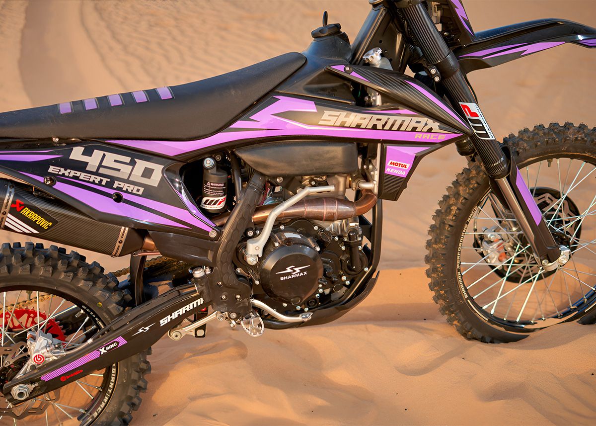 Купить Мотоцикл кроссовый эндуро SHARMAX Expert 450 в Москве фото30