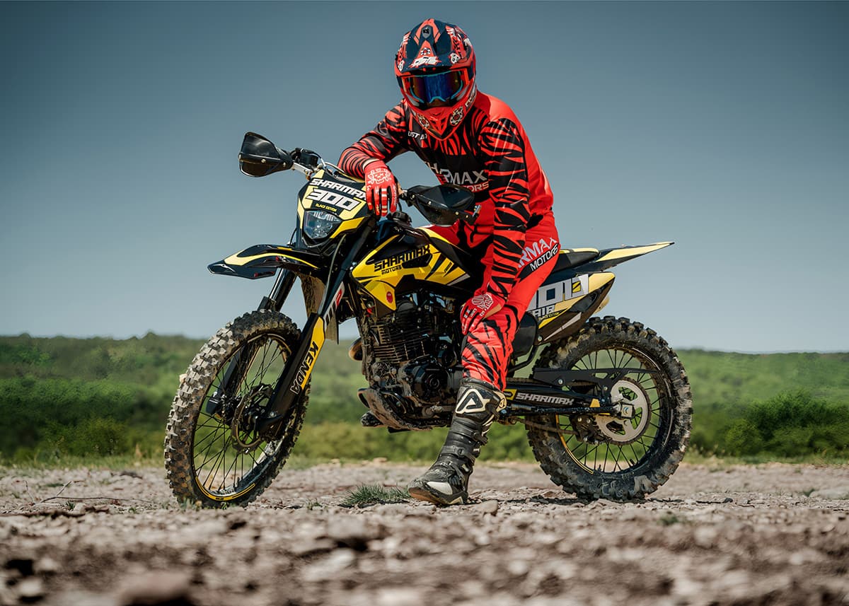 Купить Мотоцикл кроссовый эндуро SHARMAX Sport Air 300 BE 2025 в Москве фото32