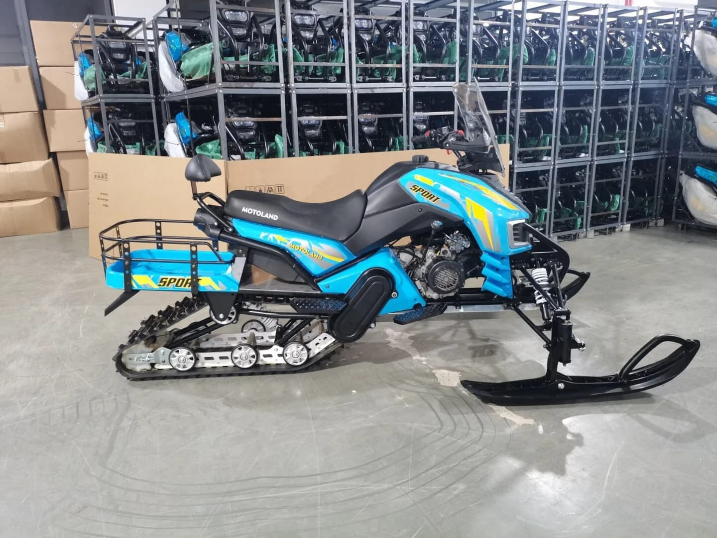 Купить Снегоход MOTOLAND Bars 200 в Москве фото5