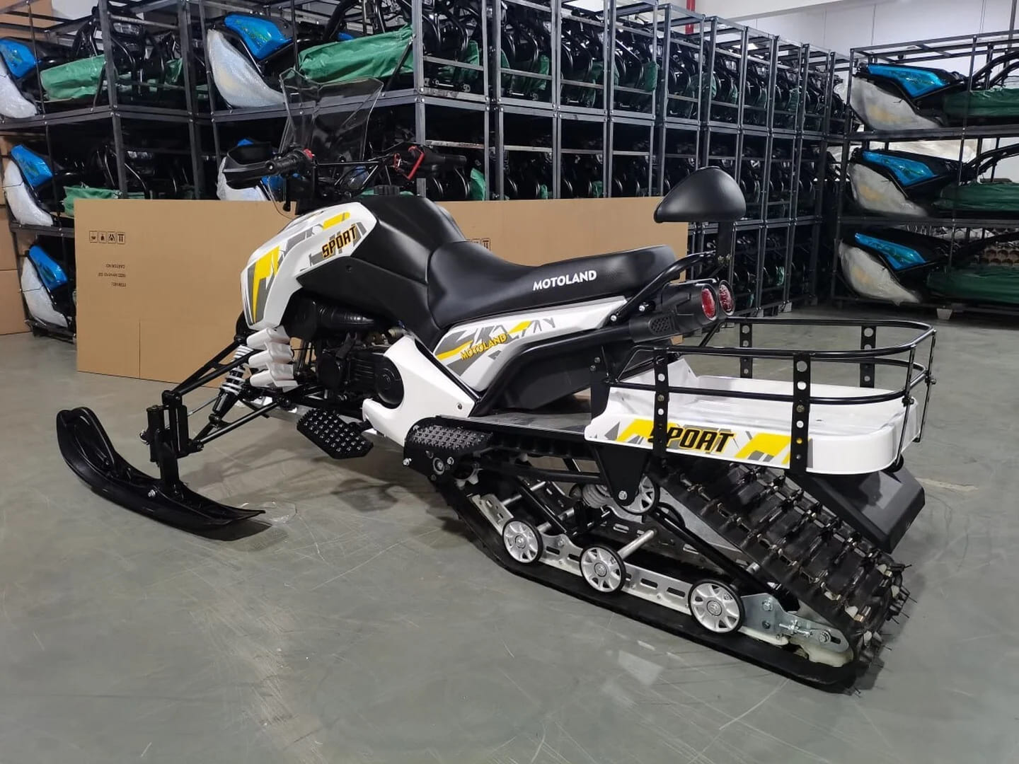 Купить Снегоход MOTOLAND Bars 200 в Москве фото7