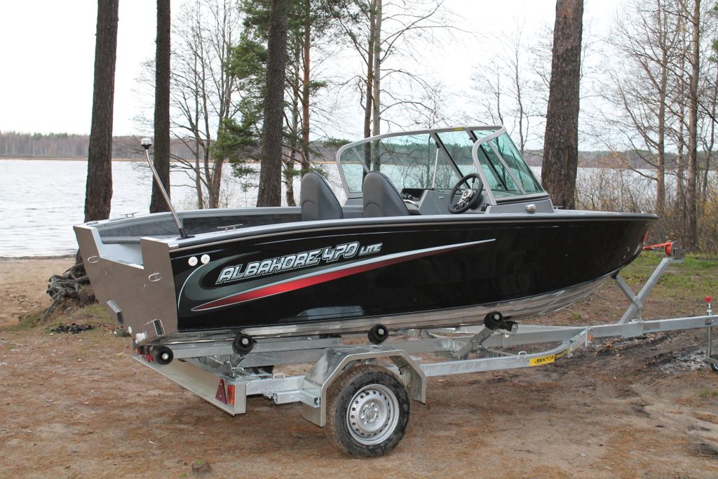 Купить Катер-лодка алюминиевая ALBAKORE 470 fish Lite в Москве фото3