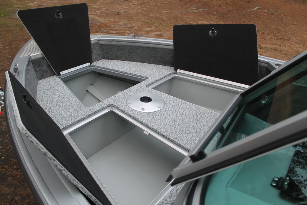 Купить Катер-лодка алюминиевая ALBAKORE 470 fish Lite в Москве фото6