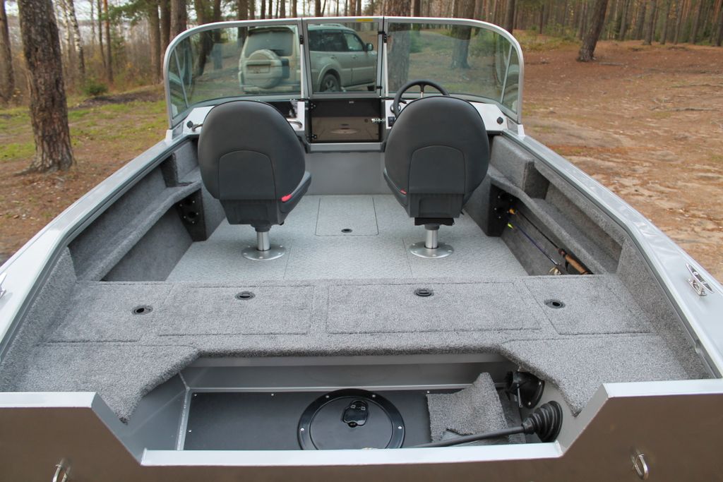 Купить Катер-лодка алюминиевая ALBAKORE 470 fish Lite в Москве фото12