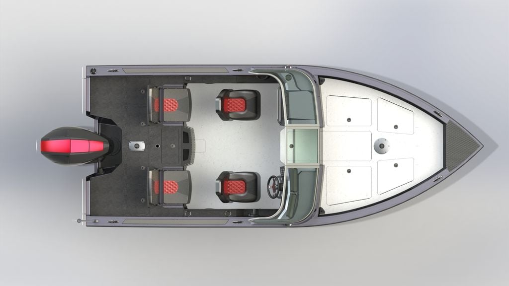 Купить Катер-лодка алюминиевая ALBAKORE 560 Fish в Москве фото9