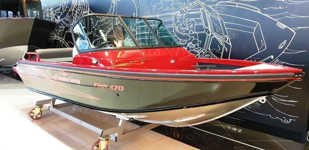 Купить Катер-лодка алюминиевая NORTHSILVER 470 Fish в Москве фото2