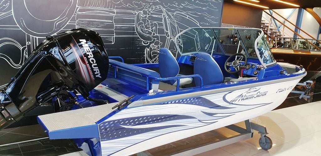 Купить Катер-лодка алюминиевая NORTHSILVER 470 Fish в Москве фото7