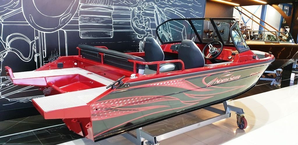 Купить Катер-лодка алюминиевая NORTHSILVER 470 Fish в Москве фото8