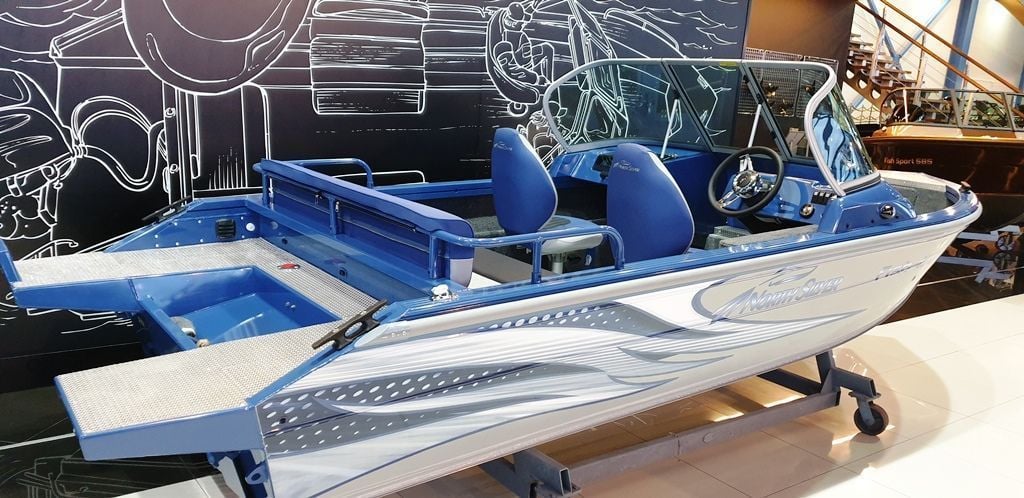 Купить Катер-лодка алюминиевая NORTHSILVER 470 Fish в Москве фото9