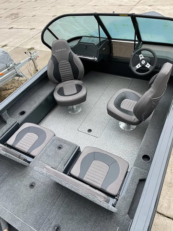 Купить Катер-лодка алюминиевая SIBERIA S4 (mod 2) в Краснодаре фото4