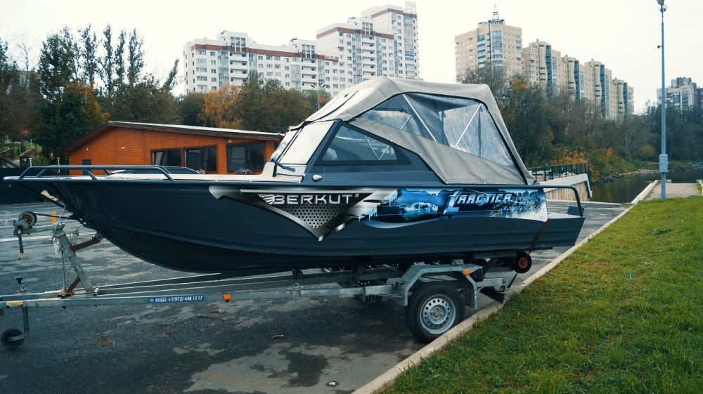 Купить Катер-лодка алюминиевая БЕРКУТ L-Arctica в Москве фото2