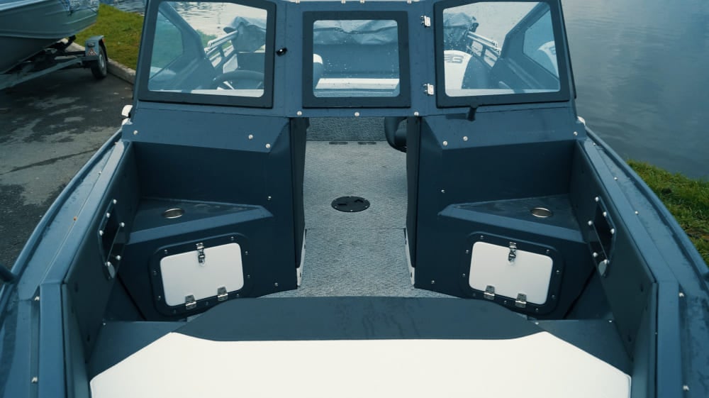 Купить Катер-лодка алюминиевая БЕРКУТ L-Arctica в Москве фото7