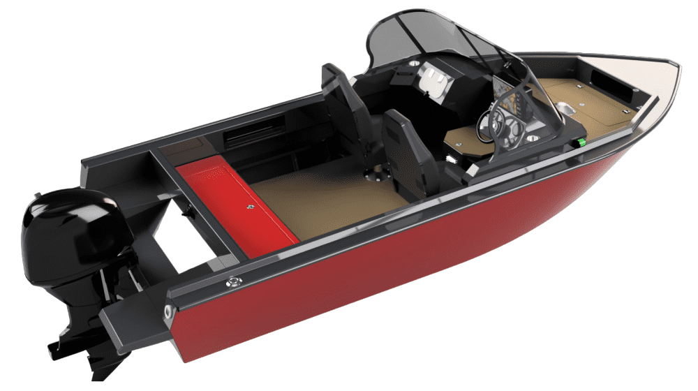 Купить Катер-лодка алюминиевая БЕРКУТ M-Fisher в Москве фото5