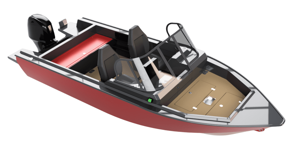 Купить Катер-лодка алюминиевая БЕРКУТ M-Fisher в Москве фото6