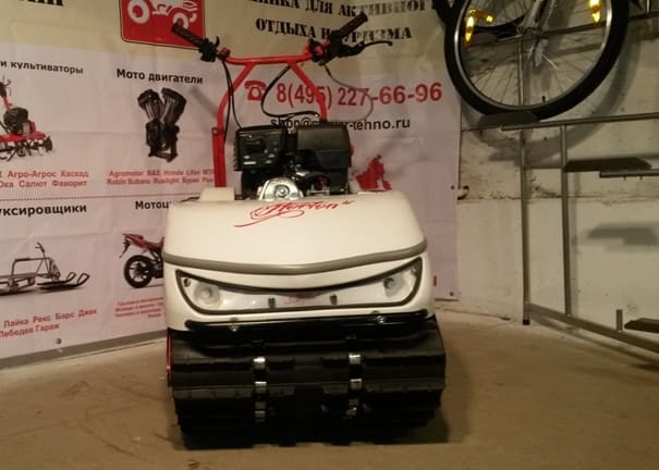 Купить Мотобуксировщик HORTON 9 LX в Москве фото7