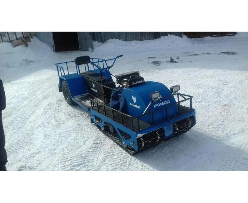 Купить Мотобуксировщик POMOR М-600/650 К13 в Москве фото2