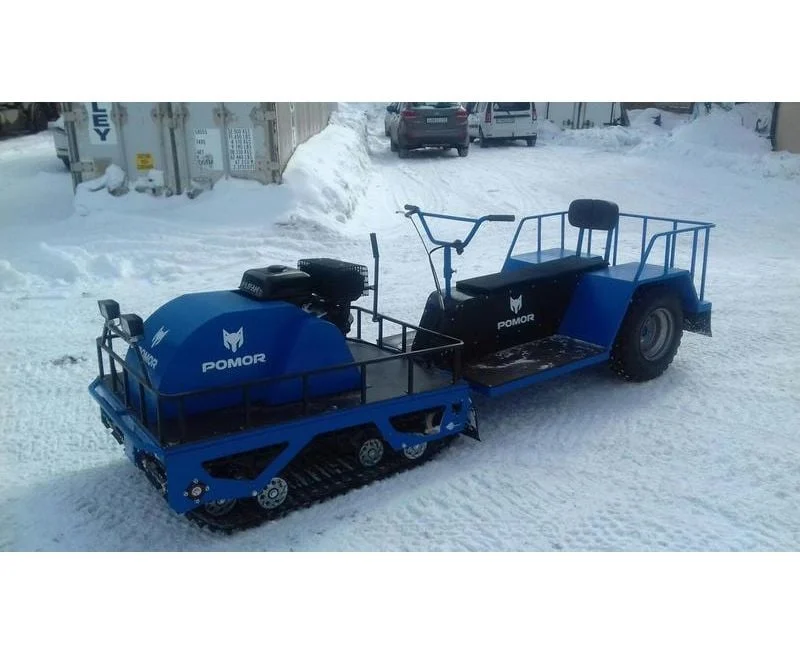 Купить Мотобуксировщик POMOR М-600/650 К13 в Москве фото3