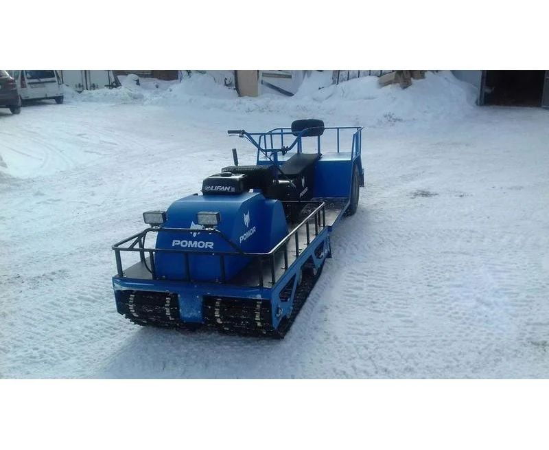 Купить Мотобуксировщик POMOR М-600/650 К13 в Москве фото5