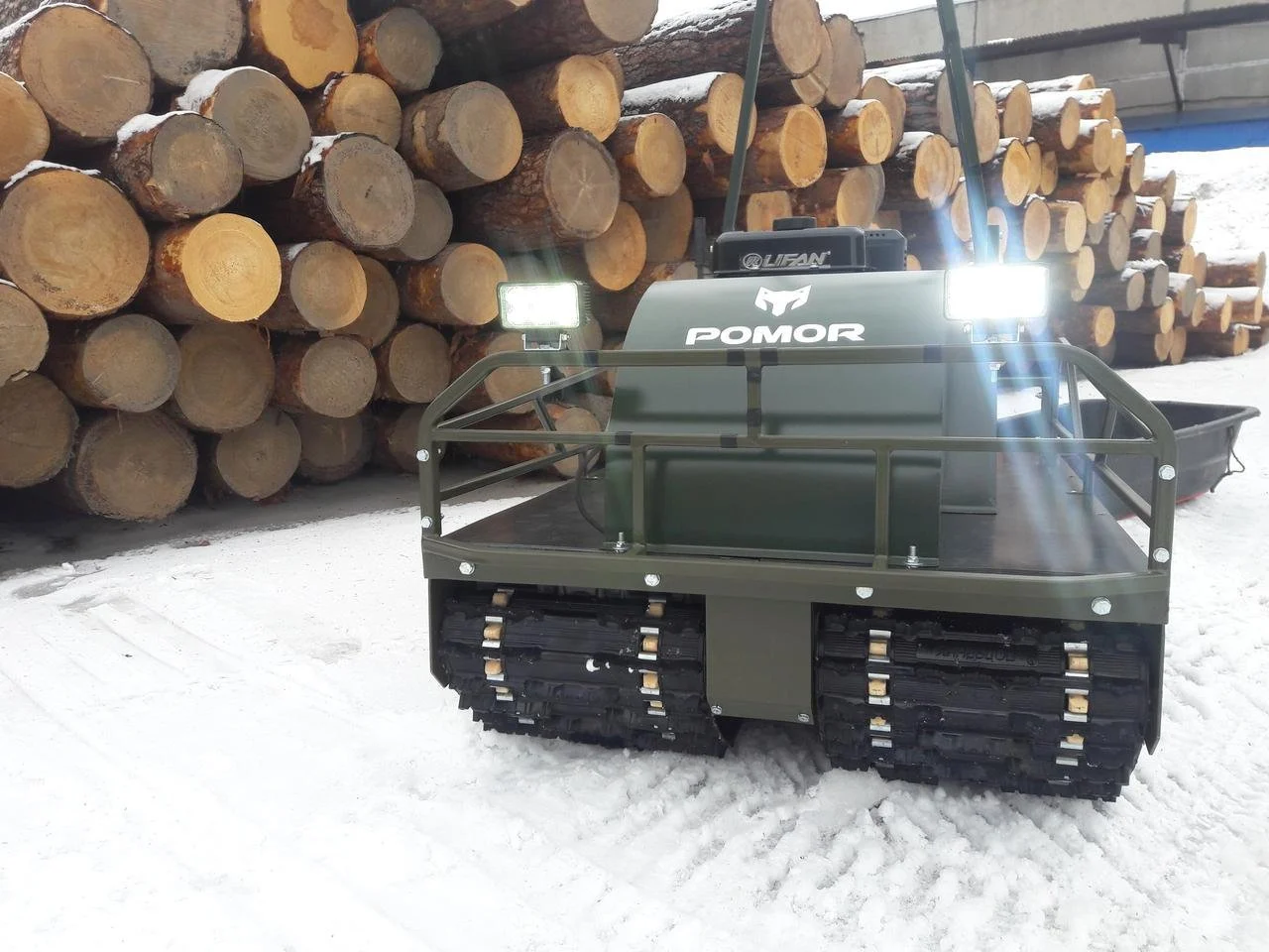 Купить Мотобуксировщик POMOR М-600/650 К13 в Москве фото8