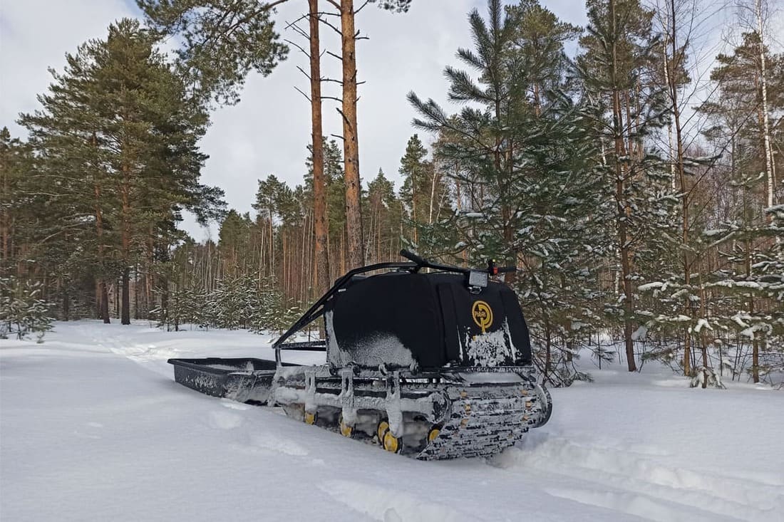 Купить Мотобуксировщик РЫБАК СТАРТ Lifan 15 л.с (тканный капот) в Москве фото4