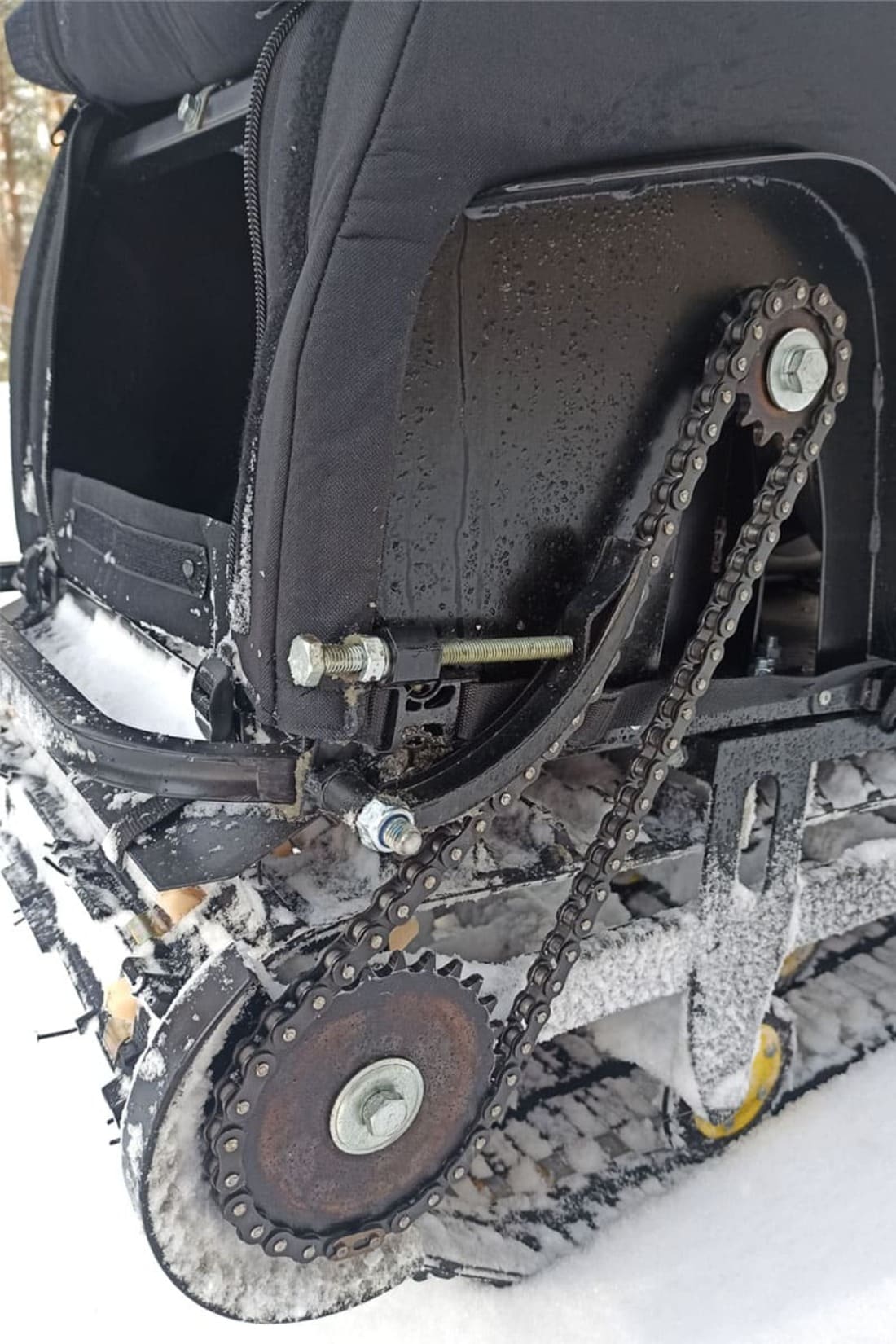 Купить Мотобуксировщик РЫБАК СТАРТ Lifan 15 л.с (тканный капот) в Москве фото8