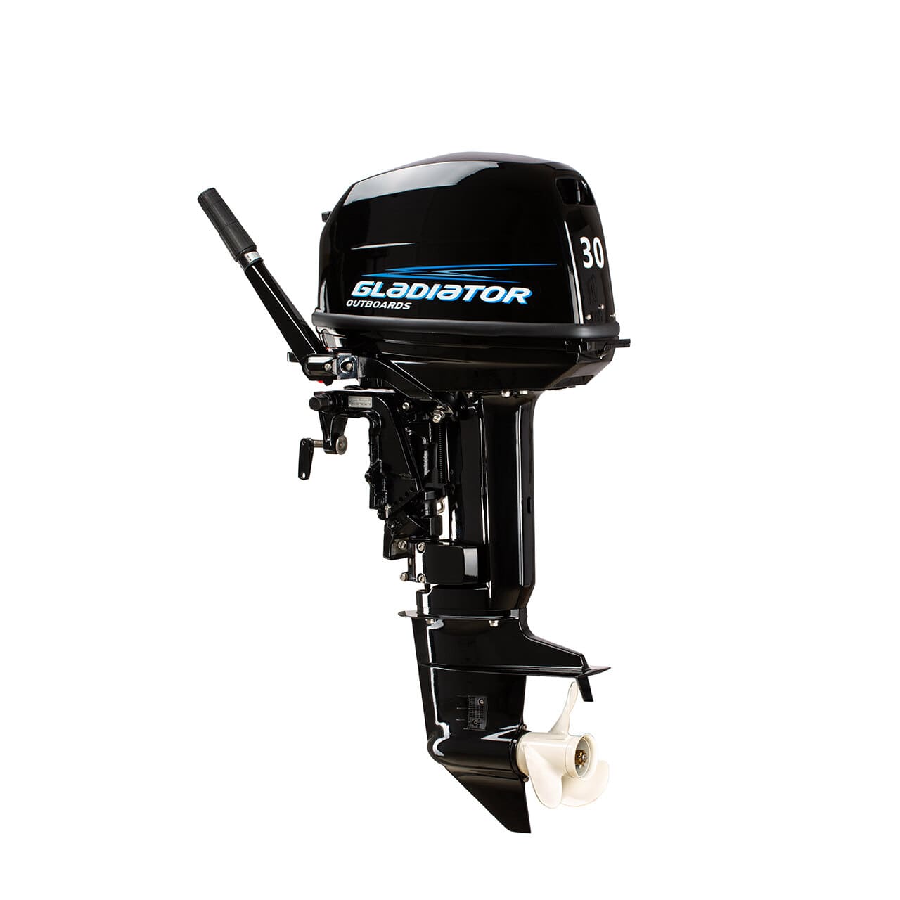 Купить 2х-тактный лодочный мотор GLADIATOR G30FHS с электростартером в Красноярске фото2