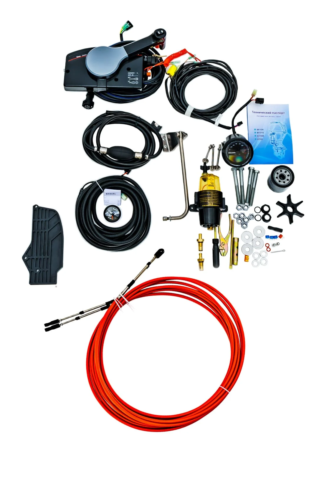 Купить 4х-тактный лодочный мотор REEF RIDER RREF100FEL-T в Москве фото7