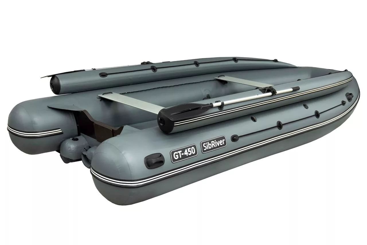 Купить Лодка ПВХ SIBRIVER GT-450 Jet с фальшбортом в Москве фото4