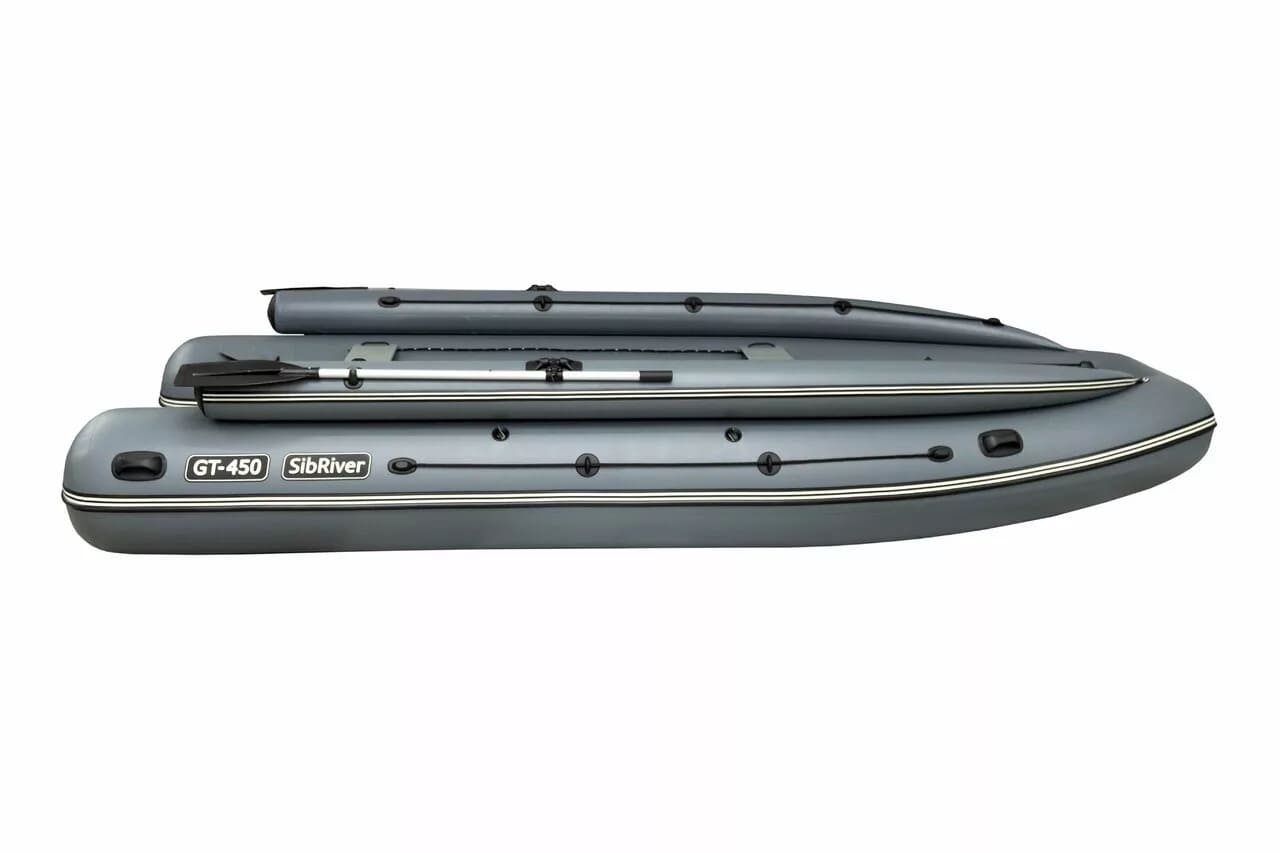 Купить Лодка ПВХ SIBRIVER GT-450 Jet с фальшбортом в Москве фото5