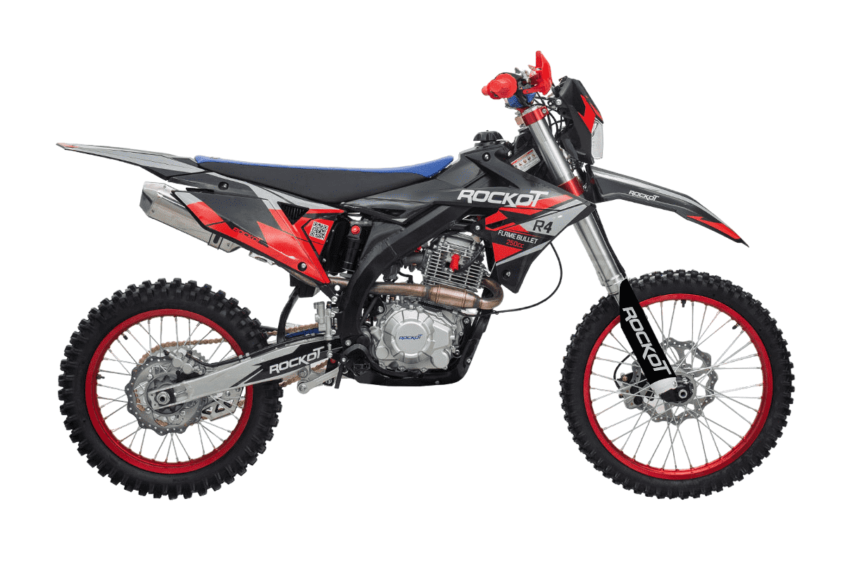 Купить Мотоцикл кроссовый эндуро ROCKOT R4 Flame Bullet в Москве