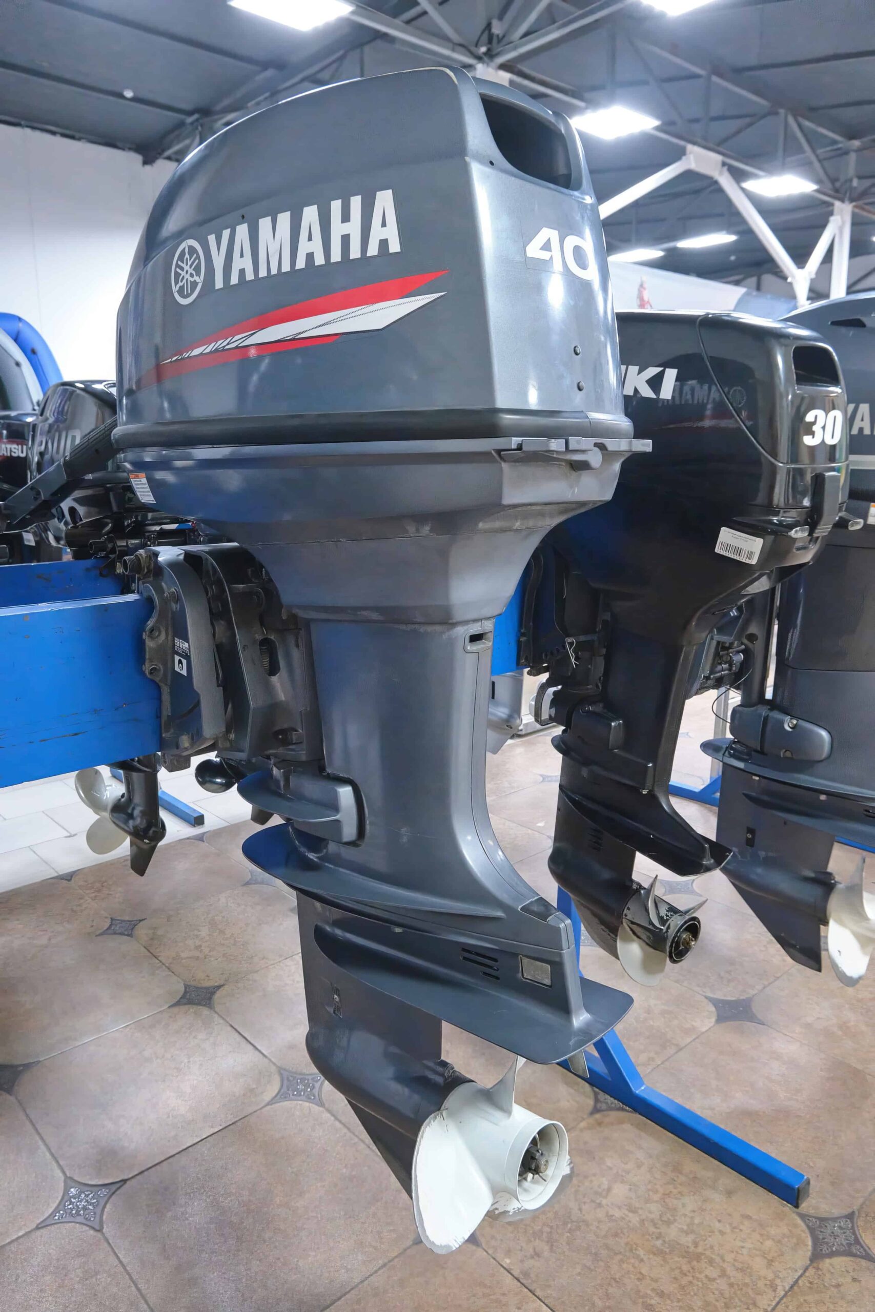 Купить 2х-тактный лодочный мотор YAMAHA 40XWS Б/У в Москве фото3