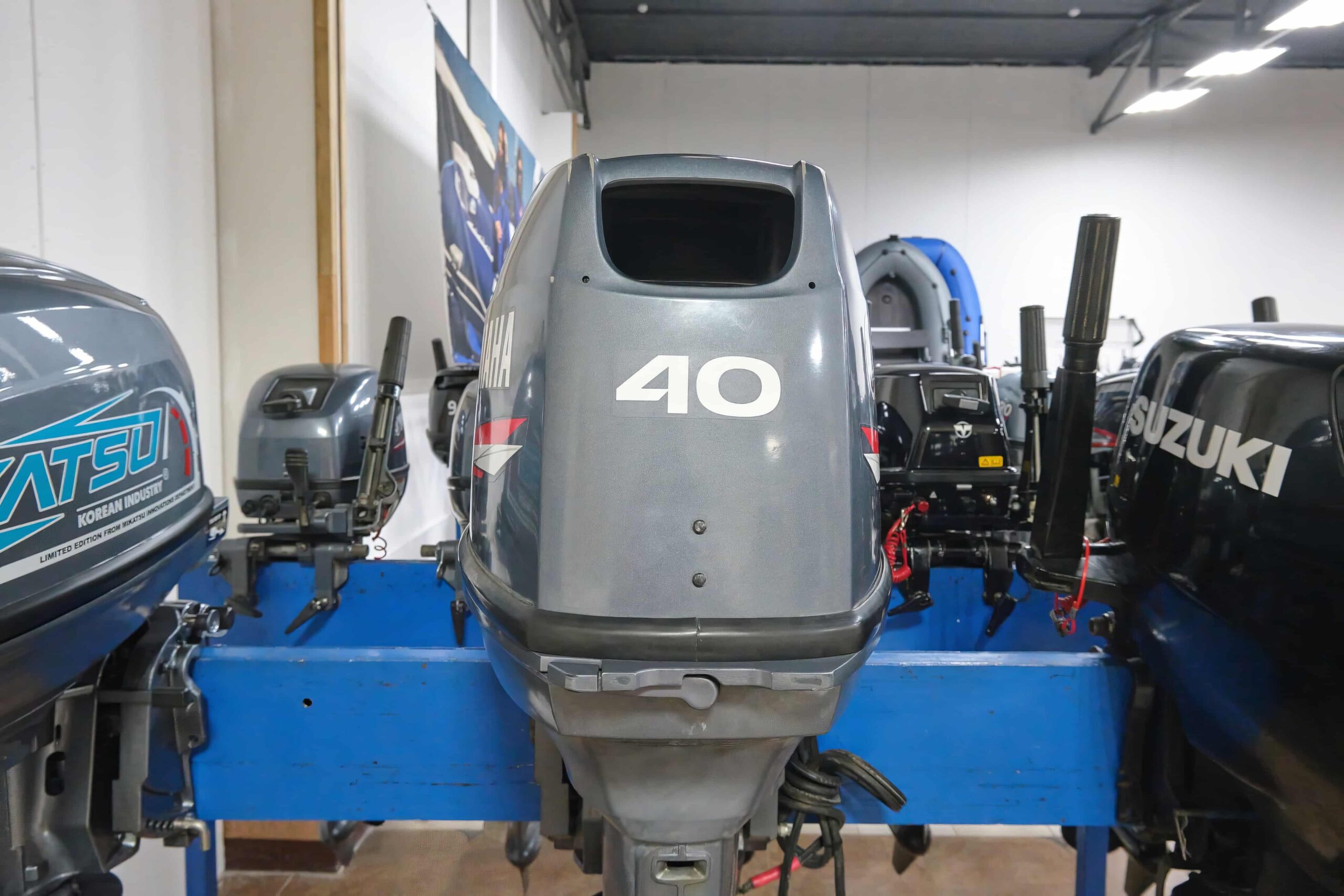 Купить 2х-тактный лодочный мотор YAMAHA 40XWS Б/У в Москве фото2