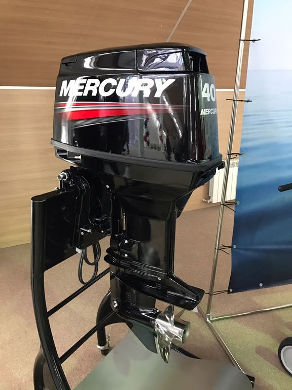 Купить 2х-тактный лодочный мотор MERCURY 40 EO 697CC Б/У в Москве фото2