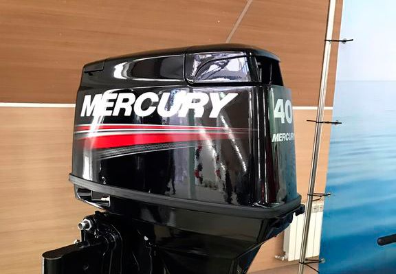 Купить 2х-тактный лодочный мотор MERCURY 40 EO 697CC Б/У в Москве