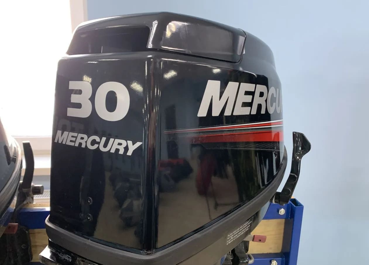 Купить 2х-тактный лодочный мотор MERCURY ME 30 E Б/У в Москве фото2